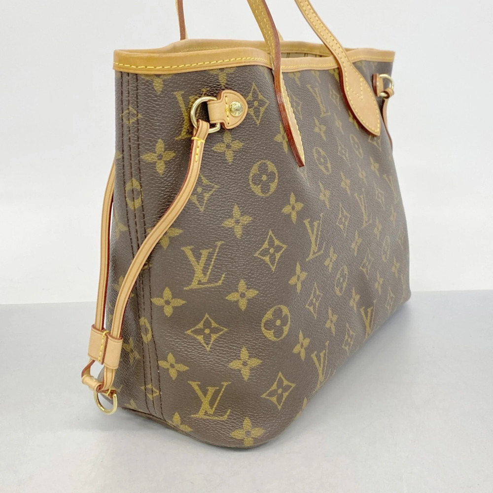 LOUIS VUITTON Brown Monogram Neverfull PM Tote Bag - Picture 2 of 10